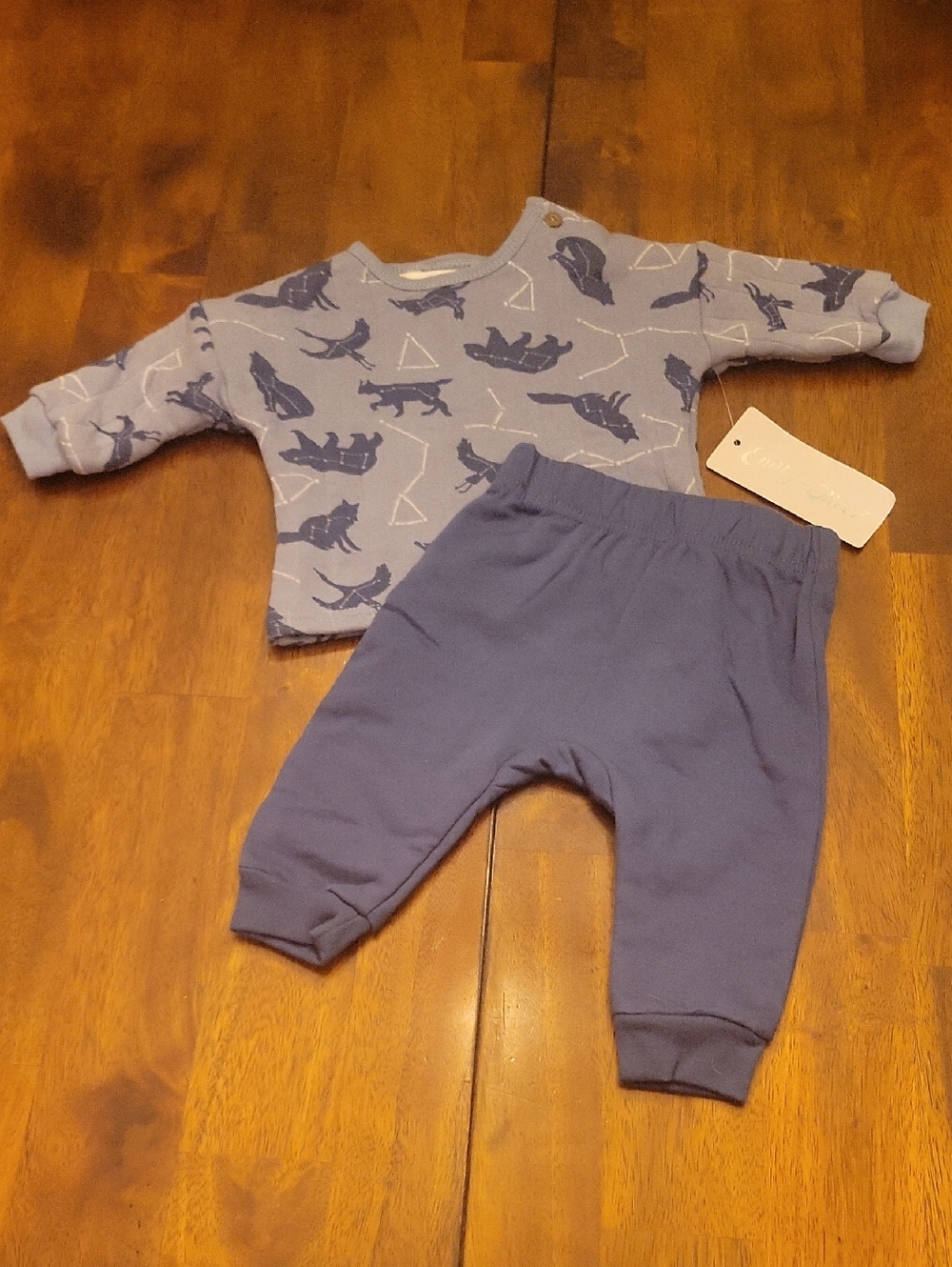 NWT- Baby Cotton Jogger Set